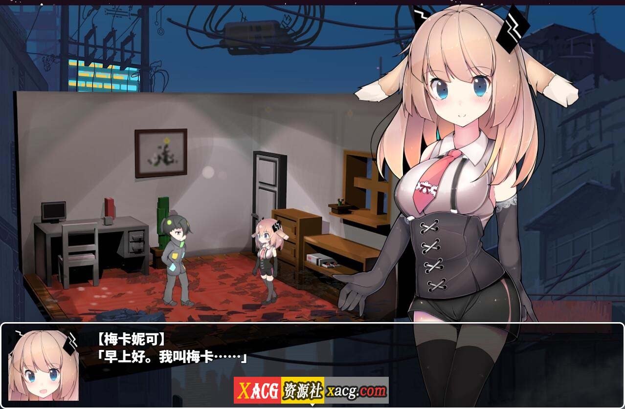【大型RPG/官中】梅卡妮可 -兔子与水星之谣- STEAM官方中文步兵版【1.3G】 畅玩游戏 预览第6张-XACG动漫资源社——中文ACG动漫游戏社区 【大型RPG/官中】梅卡妮可 -兔子与水星之谣- STEAM官方中文步兵版【1.3G】 畅玩游戏 预览第6张