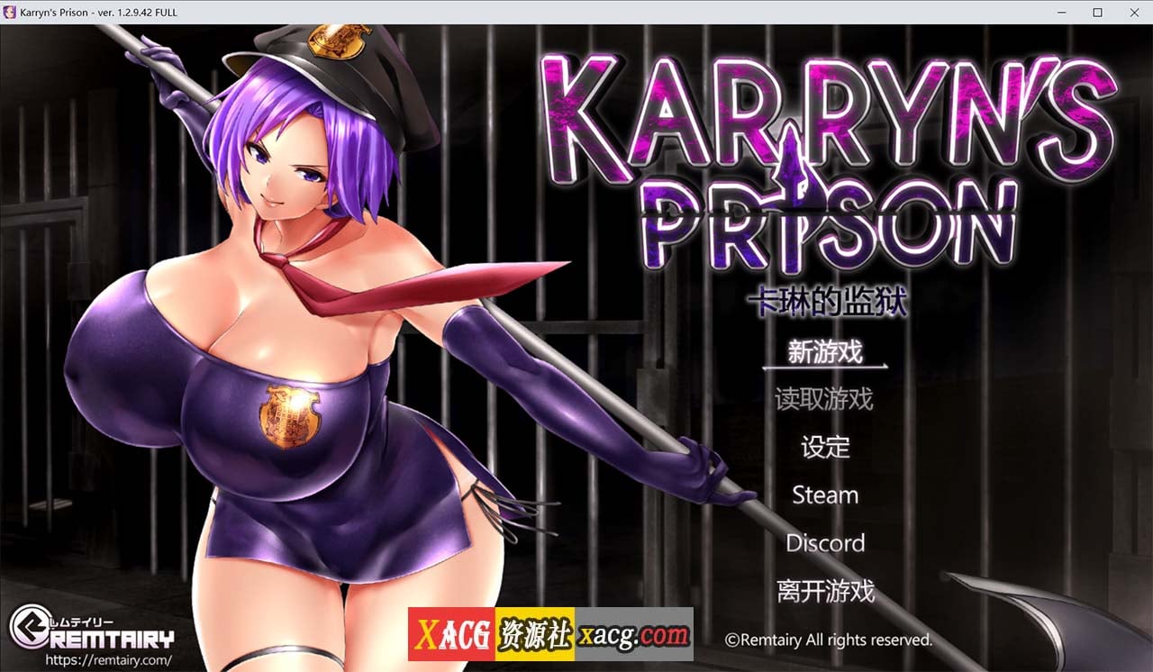 【爆款RPG/汉化/动态】卡琳·监狱长 Ver1.2.9.42 官方中文步兵版+健身房DLC【更新/1.5G】 畅玩游戏 预览第1张-XACG动漫资源社——中文ACG动漫游戏社区