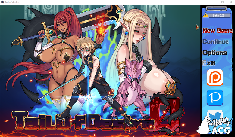 【神级RPG/中文】欲望之尾巴 V0.2官方中文步兵版 [小马拉大车]【1G】 畅玩游戏 预览第1张