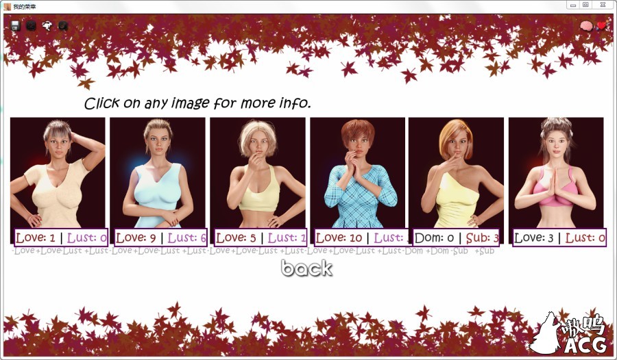 【欧美SLG/汉化/动态】我的荣幸 V0.75 精翻汉化版+CG【PC+安卓/3.5G/10月3更新】 畅玩游戏 预览第9张