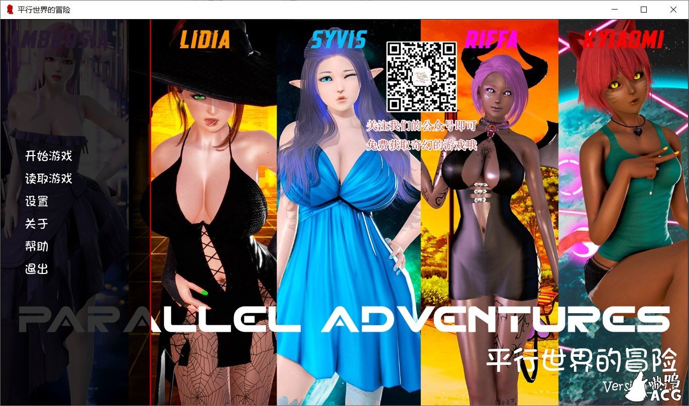 【欧美SLG/汉化/动态】平行世界的冒险 V0.1.6 PC+安卓汉化版全CG 【1.5G】 畅玩游戏 预览第1张