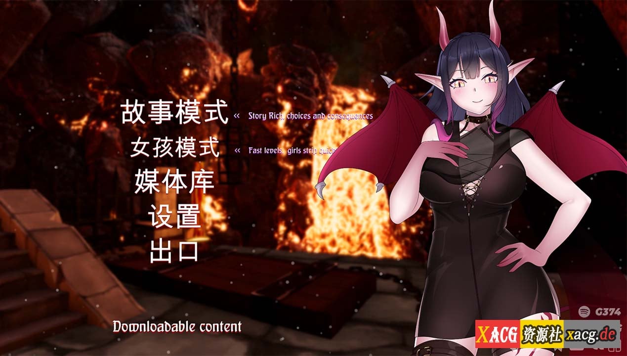【互动SLG/官中】我可爱的魅魔 STEAM官方中文步兵版【1.7G】 畅玩游戏 预览第1张-XACG动漫资源社——中文ACG动漫游戏社区 【互动SLG/官中】我可爱的魅魔 STEAM官方中文步兵版【1.7G】 畅玩游戏 预览第1张