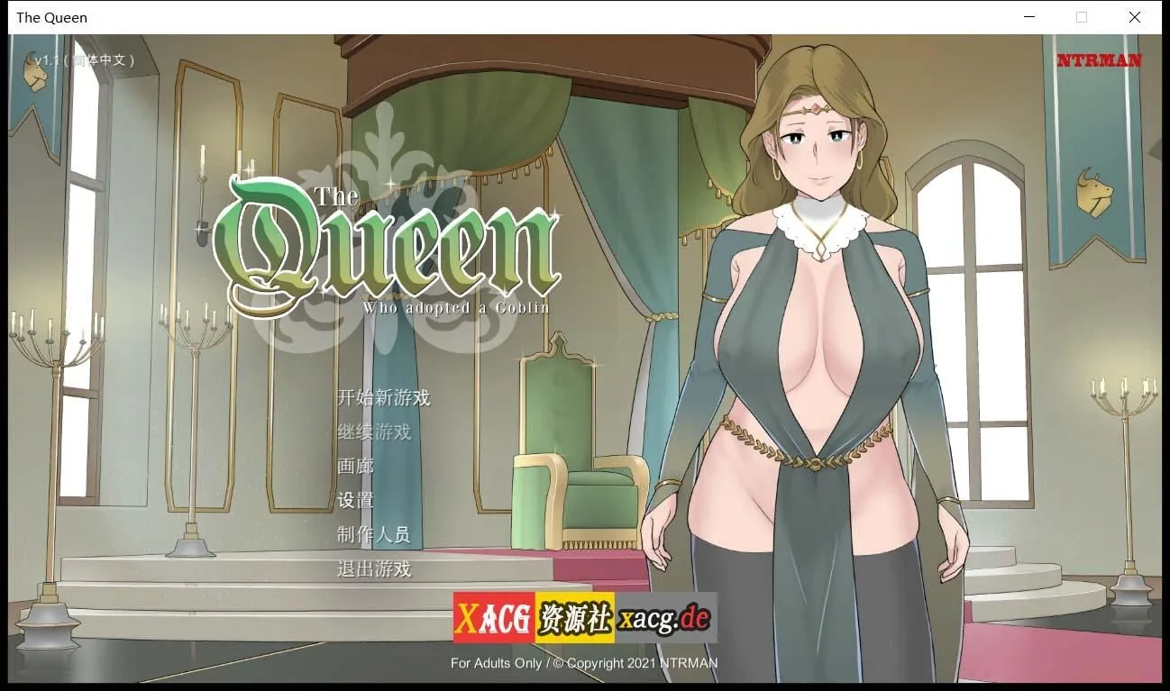 【欧美SLG/官中/NTRMAN】动态 收养地精的女王v1.1官方中文版 + 全CG存档【1G/PC+安卓】 畅玩游戏 预览第1张