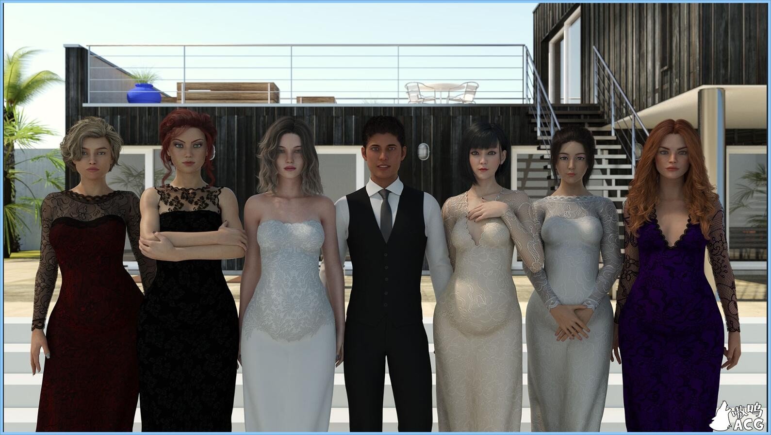 【欧美SLG/汉化/动态】Jealousy 嫉妒-V0.8 精翻高压汉化版+全CG【PC+安卓/1.7G/更新】 畅玩游戏 预览第3张