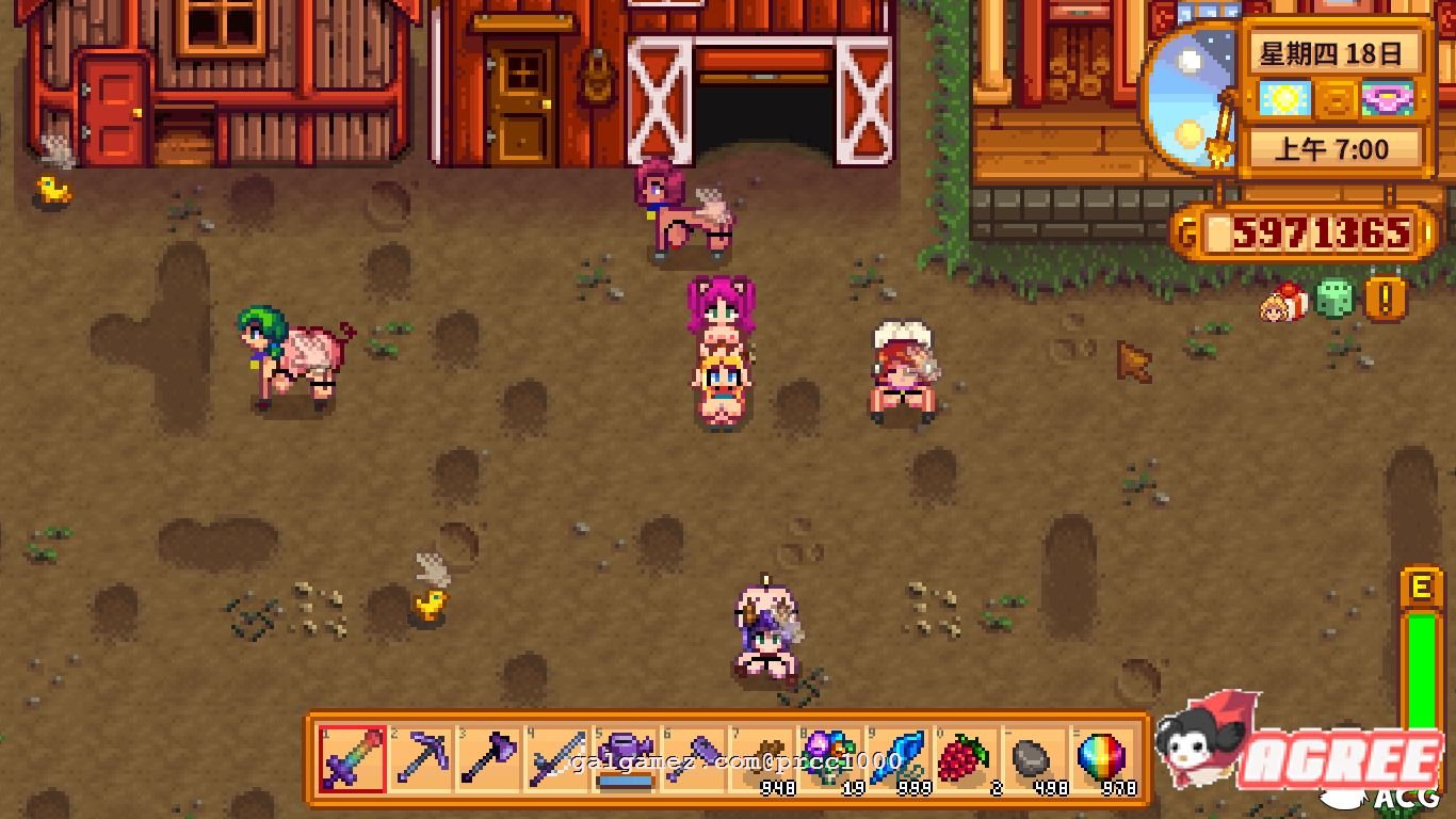 【像素RPG/中文/神奇魔改】星露谷物语V1.45 超邪恶R18绅士魔改版！【1.7G/新魔改】 畅玩游戏 预览第2张