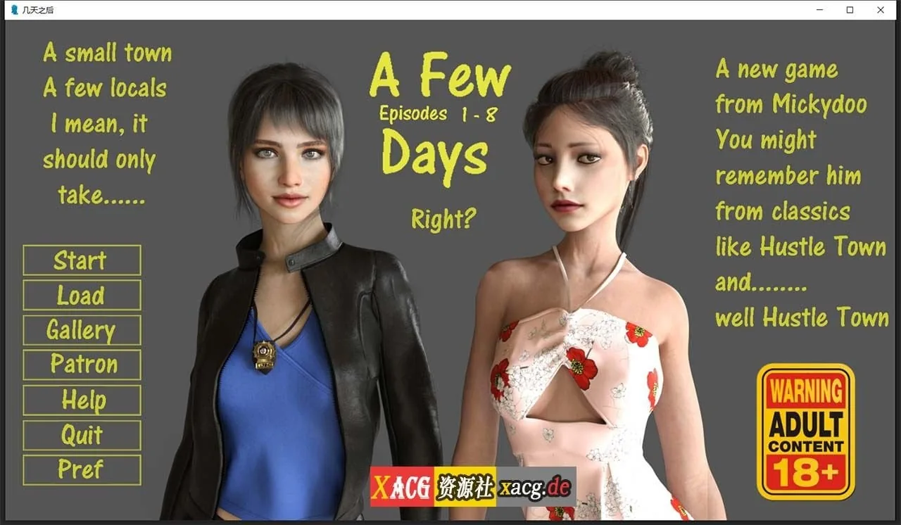 【欧美SLG/汉化/动态】几天之后 A Few Days Ep.8.1 汉化版 【PC+安卓/3G/新汉化】 畅玩游戏 预览第1张