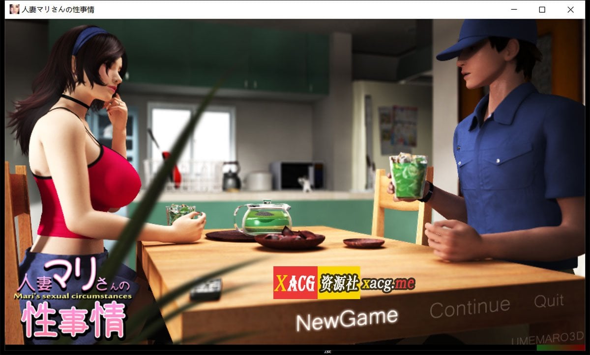 【3D互动/汉化/动态CV】[梅麻吕V18]人妻玛丽的风流韵事~[游戏+动画步兵汉化版]【6G】 畅玩游戏 预览第1张