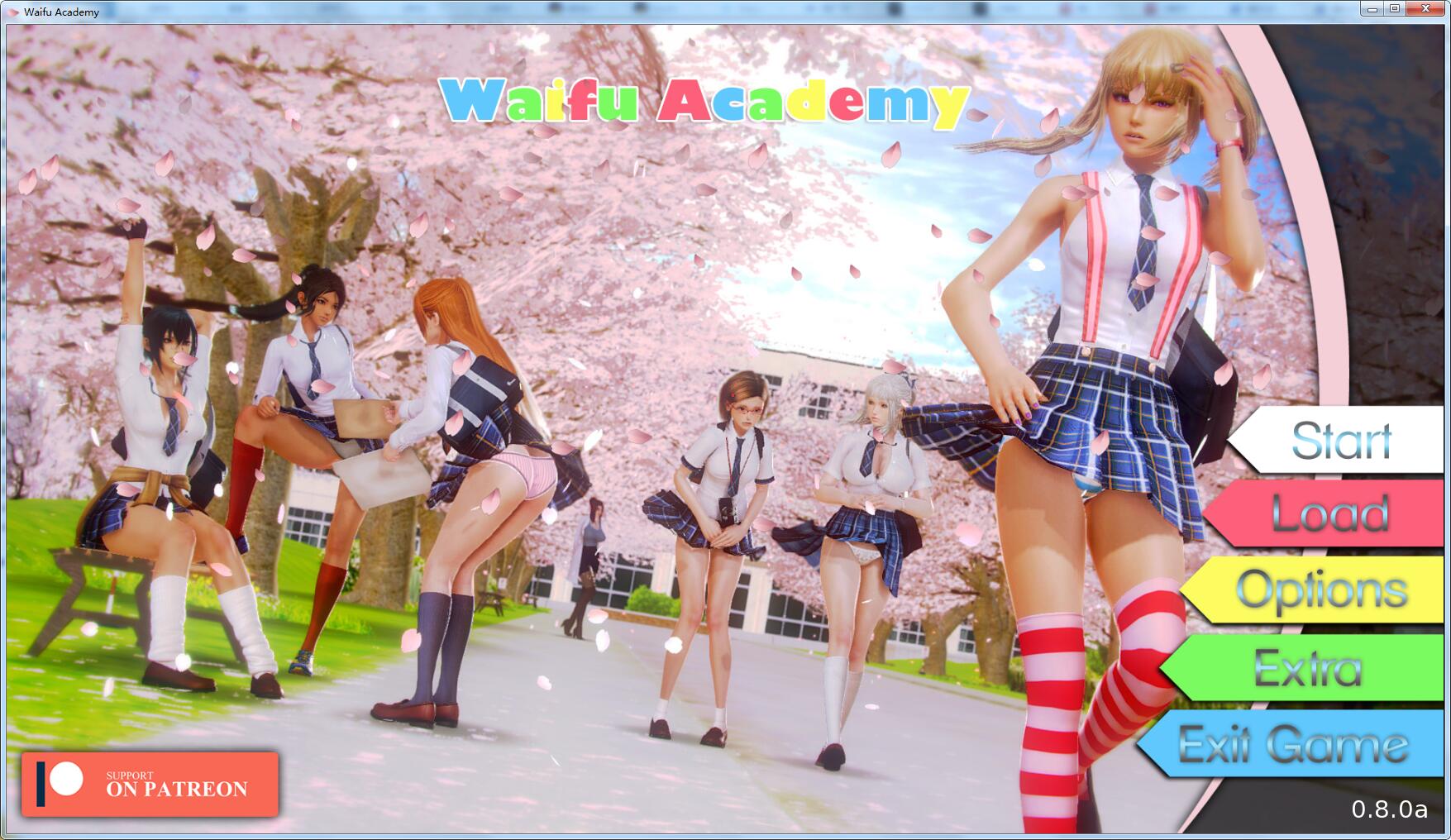 【欧美SLG/汉化/动态】二次元老婆学院-V0.8.0a 汉化版+全CG【 PC+安卓/10G/更新】 动漫动画 预览第1张