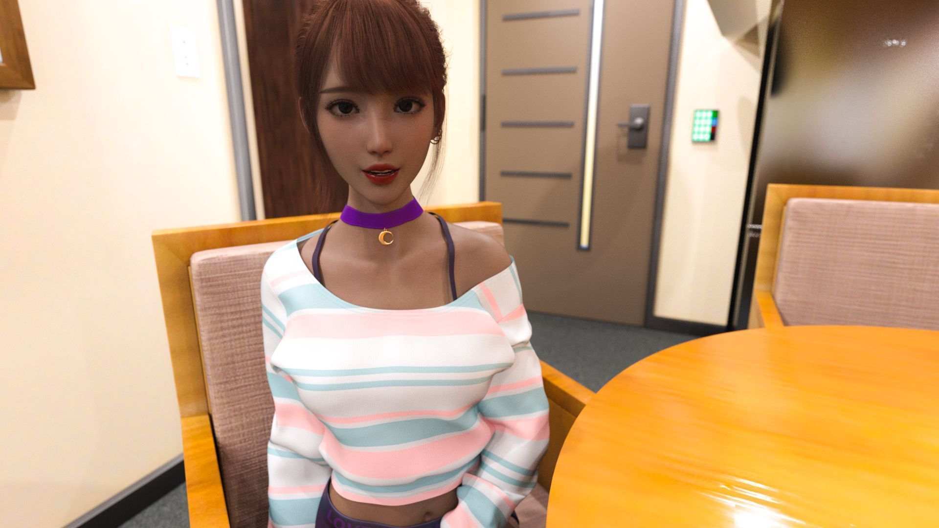 【欧美SLG/中文/3D】裸体学校 Nudist School 0.5【PC+安卓/1G】 畅玩游戏 预览第1张