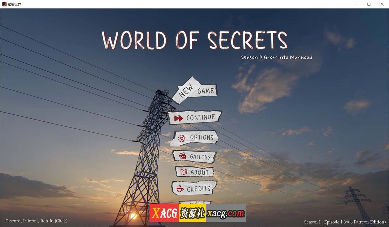 【沙盒SLG/官中】秘密世界 World of Secrets V0.5 官方中文版【新作/2G】 畅玩游戏 预览第2张-XACG动漫资源社——中文ACG动漫游戏社区