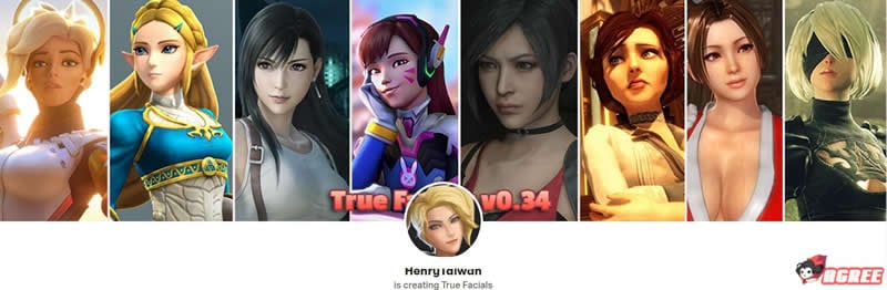 【3D互动/全动态/综漫同人】面部滋润模拟器!True Facials V0.34【300M】【新作/CV】 畅玩游戏 预览第1张-XACG动漫资源社——中文ACG动漫游戏社区
