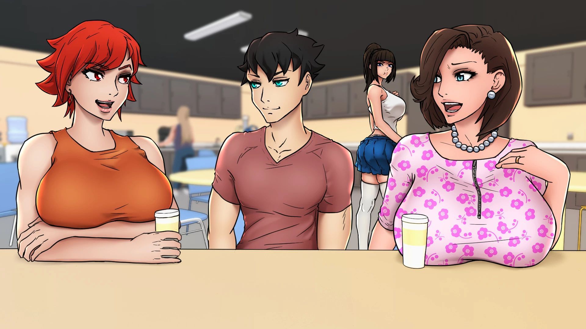 【欧美SLG/中文/动态】与女神一起被隔离 Confined with goddesses 0.31【PC+安卓/800M】 畅玩游戏 预览第2张-XACG动漫资源社——中文ACG动漫游戏社区 【欧美SLG/中文/动态】与女神一起被隔离 Confined with goddesses 0.31【PC+安卓/800M】 畅玩游戏 预览第2张