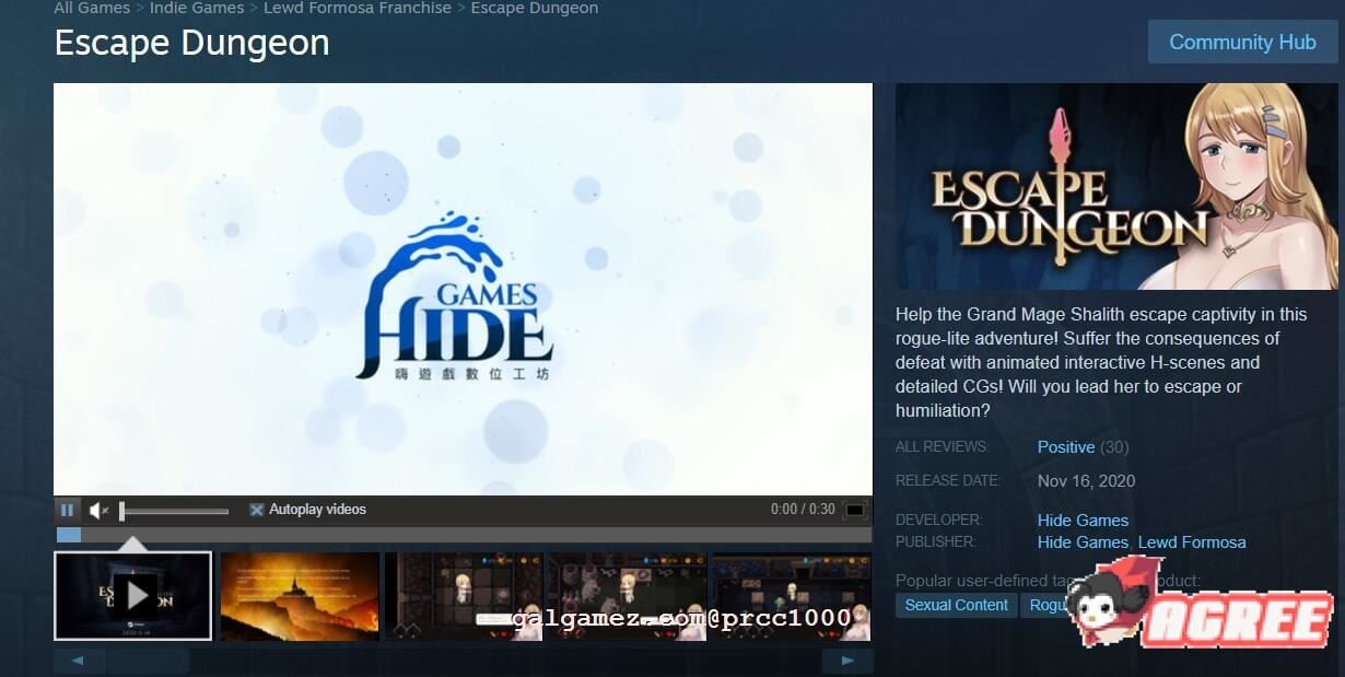 【地牢策略RPG/中文/步兵】莎莉丝-地牢脱出 官方中文步兵版+存档 【780M/全CV/新作】 畅玩游戏 预览第3张