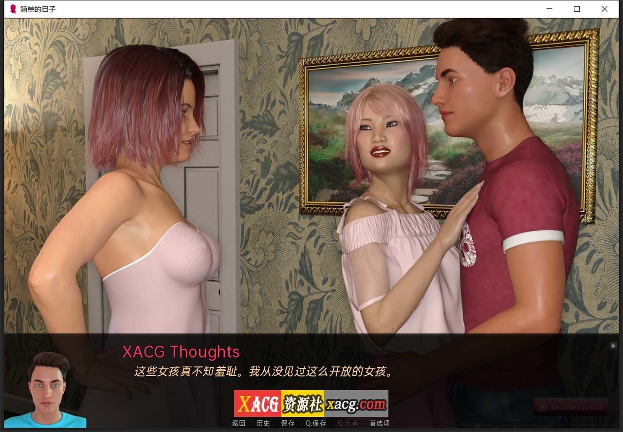 【欧美SLG/汉化/动态】简单的日子 V0.14.0 汉化版【PC+安卓/2G】 畅玩游戏 预览第6张