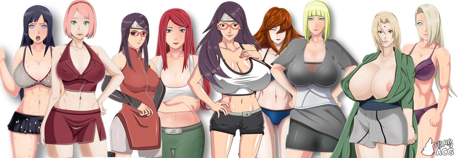 【欧美SLG/火影同人/汉化】女忍调教~最后的战争 V2.1完整汉化版 【600M】 畅玩游戏 预览第2张