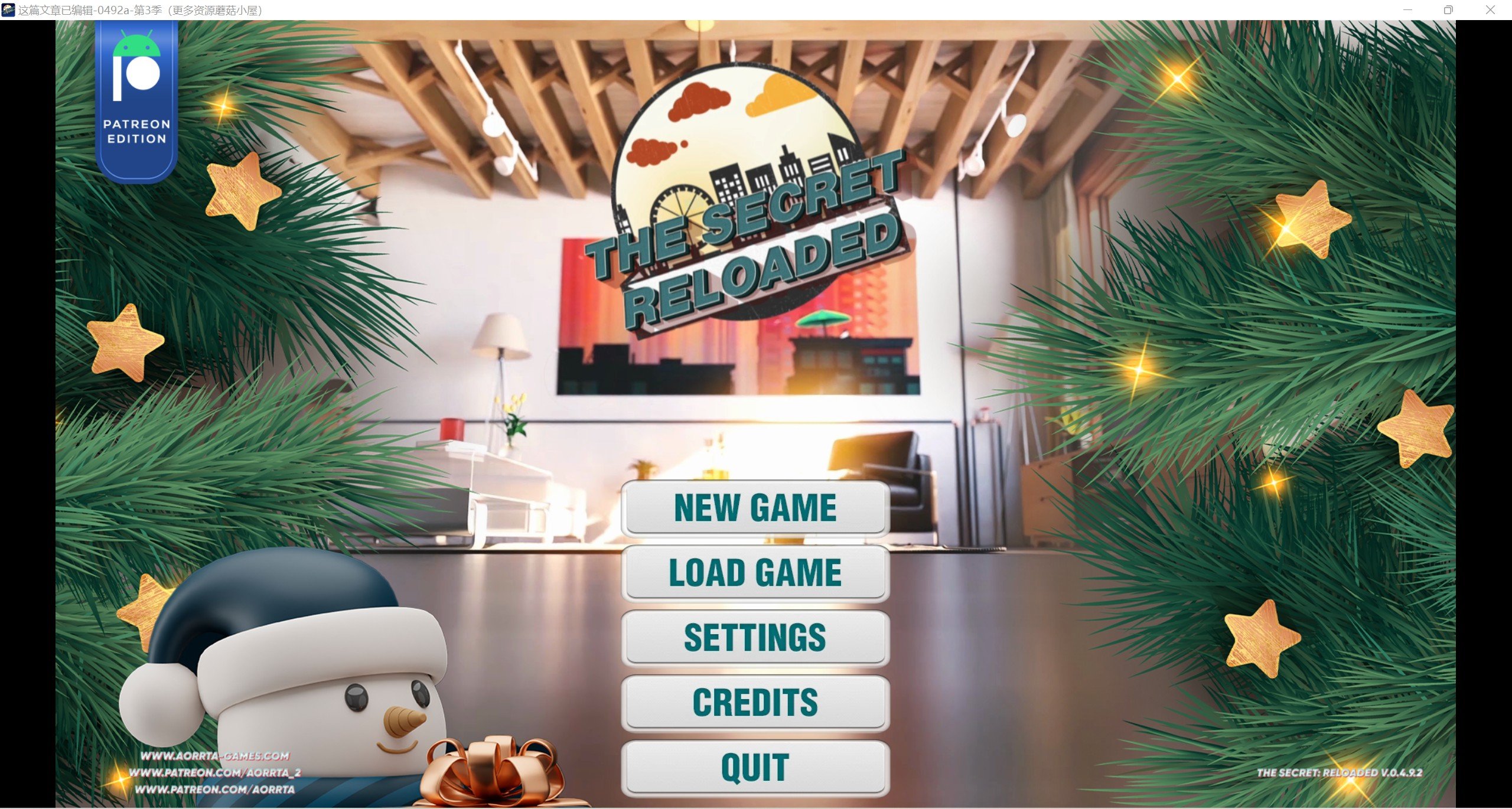 【神作SLG/汉化/动态】家庭的秘密精翻The Secret: Reloaded [v0.4.9.2a] 【PC＋安卓/4.39g】 畅玩游戏 预览第1张