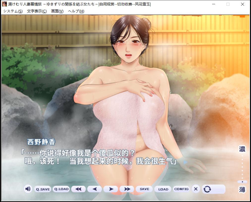 【ADV/汉化】温泉烟雾缭绕人妻慕情之旅~结下羁绊关系的女人们 【1G/电脑】 畅玩游戏 预览第5张