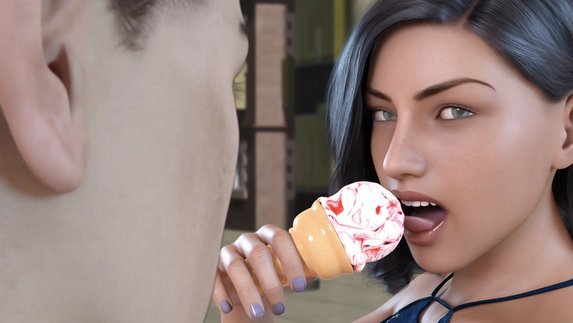 【欧美RPG/强烈推荐/NTR动态无码】女友淫荡的秘密Laura: Lustful Secrets [v1.6]【PC＋安卓/3g】 畅玩游戏 预览第3张