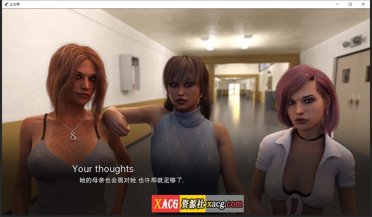 【欧美SLG/汉化/动态】上大学 V0.5.14 汉化版【PC+安卓/2G】 畅玩游戏 预览第13张