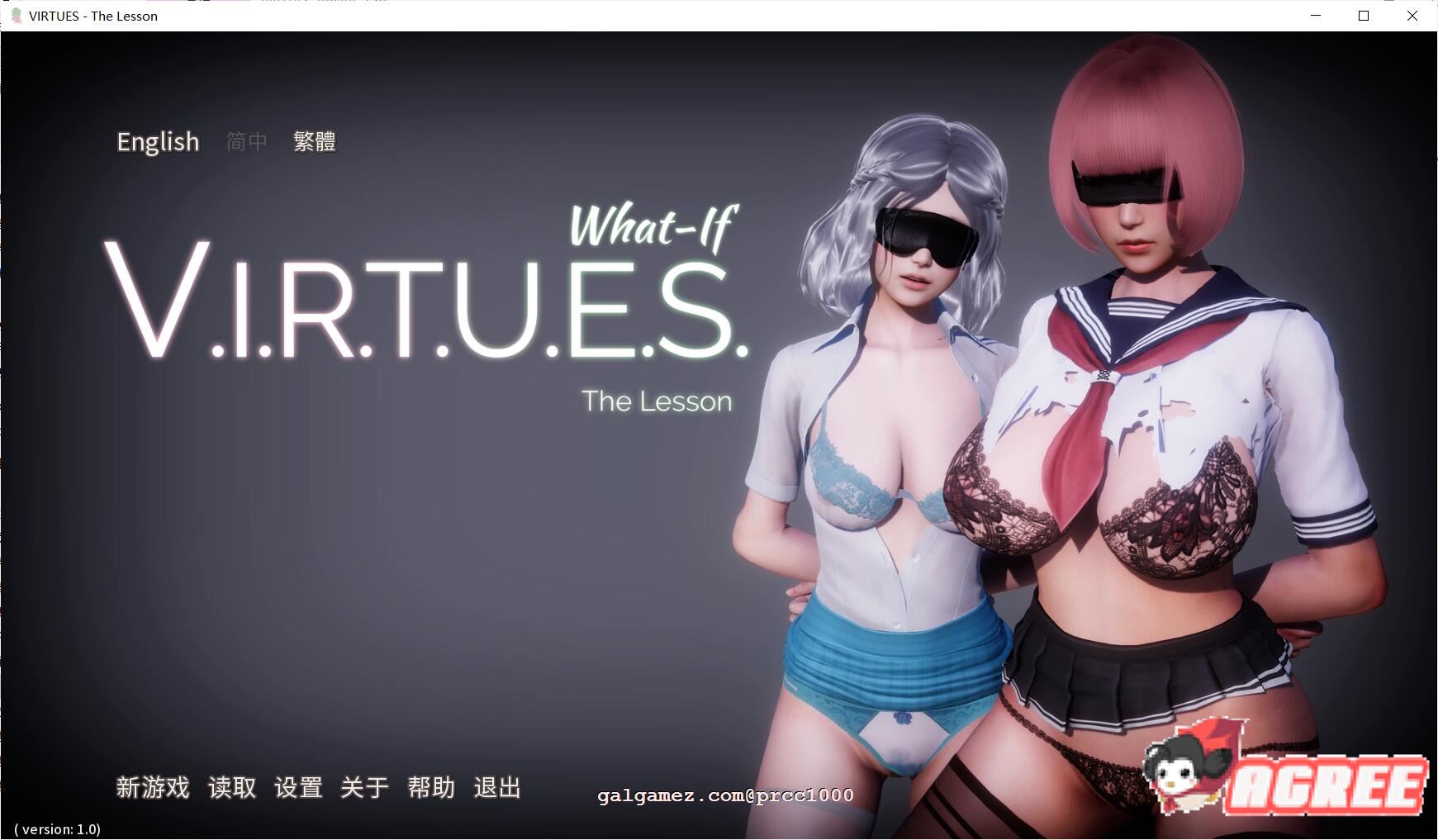【11·11限免】【大型SLG/中文/动态】美德What if 2~惩罚！ 官方中文版[付全系列汉化合集]【PC+安卓/6G】 畅玩游戏 预览第1张