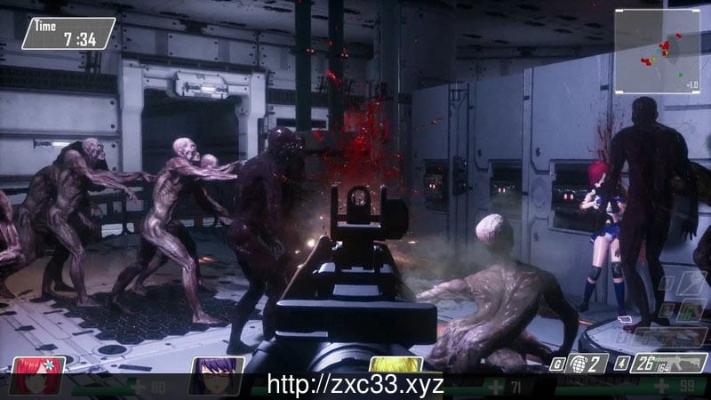 【3D/ACT/中文】绅士求生之路-Rape Of The Dead 1.51 中文步兵版【2.6G】 畅玩游戏 预览第3张