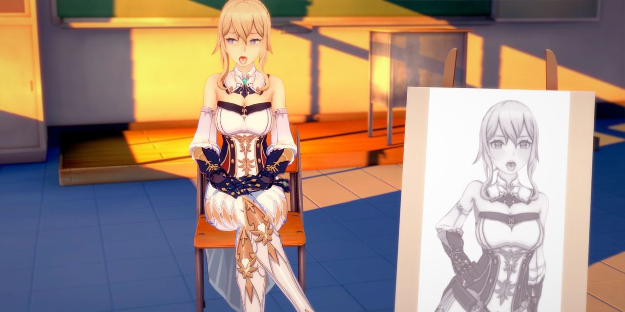 【欧美SLG/汉化】原神:可莉的恶作剧 V1.7 汉化版【PC+安卓/1G/新作】 畅玩游戏 预览第10张