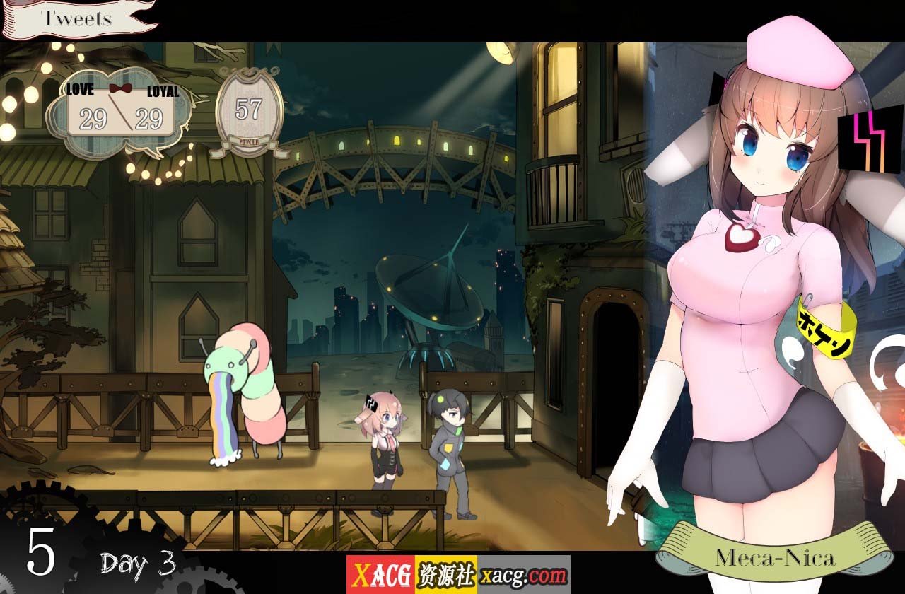 【大型RPG/官中】梅卡妮可 -兔子与水星之谣- STEAM官方中文步兵版【1.3G】 畅玩游戏 预览第5张-XACG动漫资源社——中文ACG动漫游戏社区 【大型RPG/官中】梅卡妮可 -兔子与水星之谣- STEAM官方中文步兵版【1.3G】 畅玩游戏 预览第5张