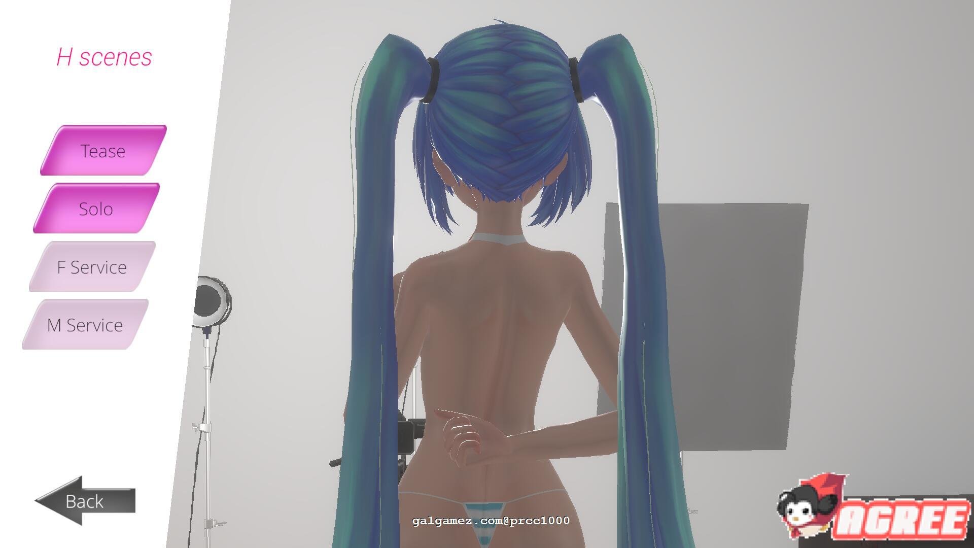 【3D互动/全动态】初音 新妻伴侣miku H mate V9.0【3.7G/更新】 畅玩游戏 预览第3张