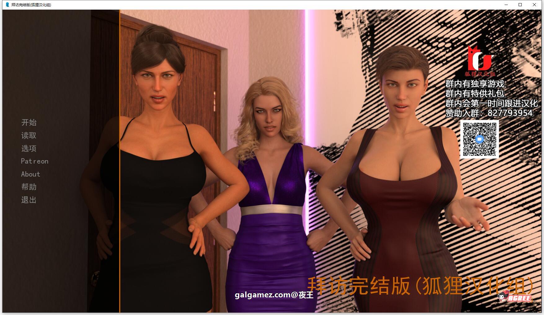 【后宫大作/汉化/官宣完结】The Visit-拜访 V1.0 官宣完结汉化版/攻略MOD【PC+安卓/动态/6G】 畅玩游戏 预览第1张