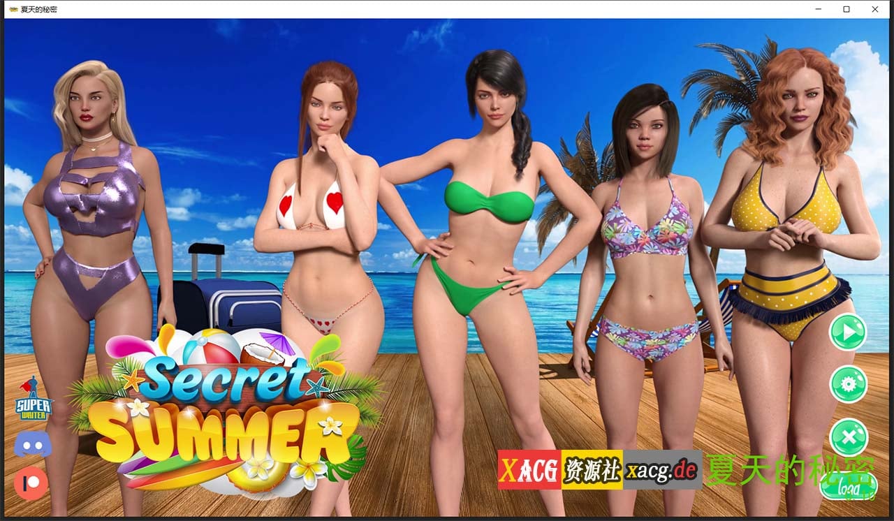 【欧美SLG/汉化/新作】夏天的秘密 Secret Summer V0.10 汉化版【PC+安卓/3G】 畅玩游戏 预览第1张-XACG动漫资源社——中文ACG动漫游戏社区 【欧美SLG/汉化/新作】夏天的秘密 Secret Summer V0.10 汉化版【PC+安卓/3G】 畅玩游戏 预览第1张
