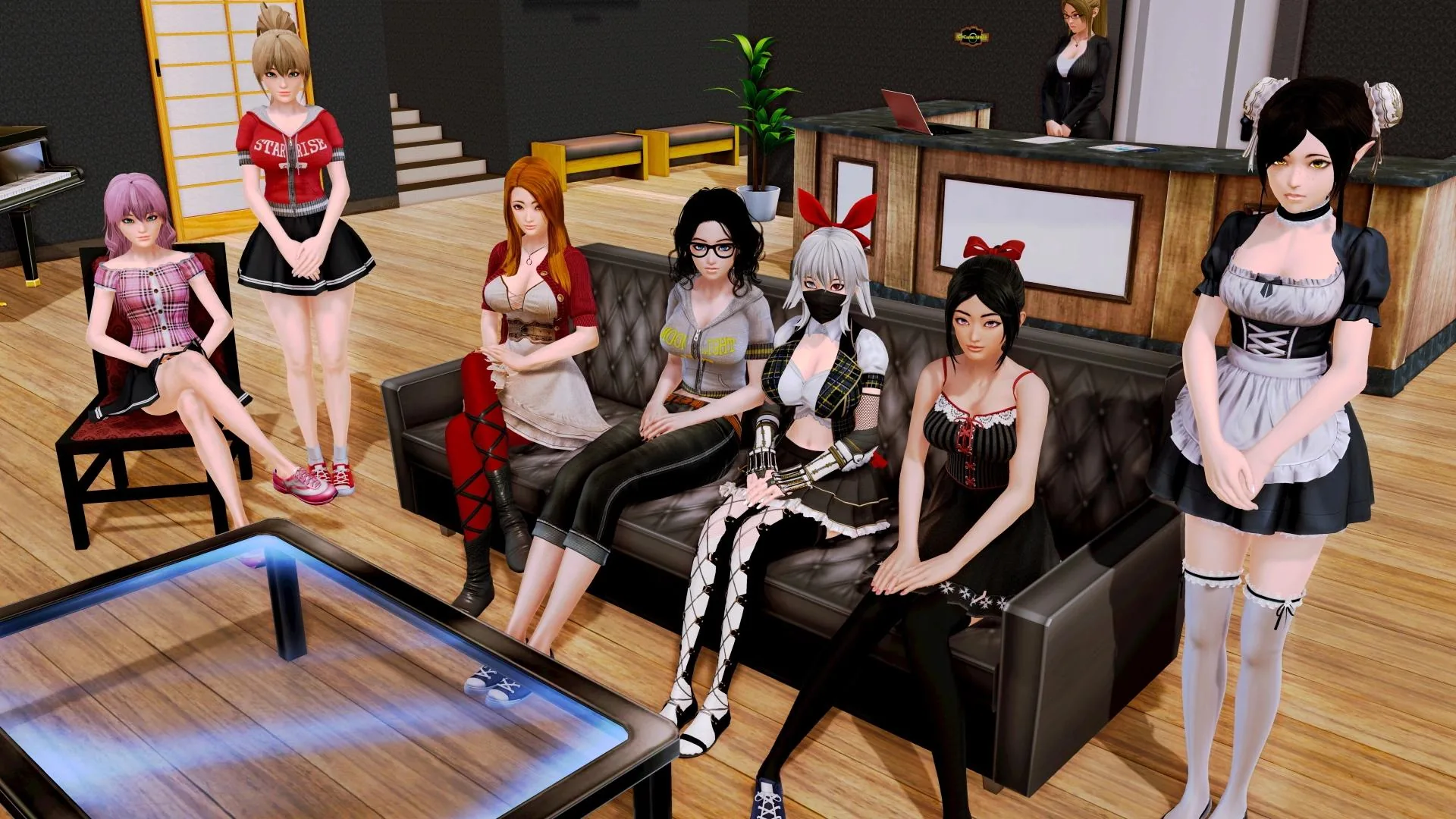 【大型后宫SLG/汉化/全动态】后宫大酒店 V0.16.0 汉化版 +CG【更新/3G】 畅玩游戏 预览第3张