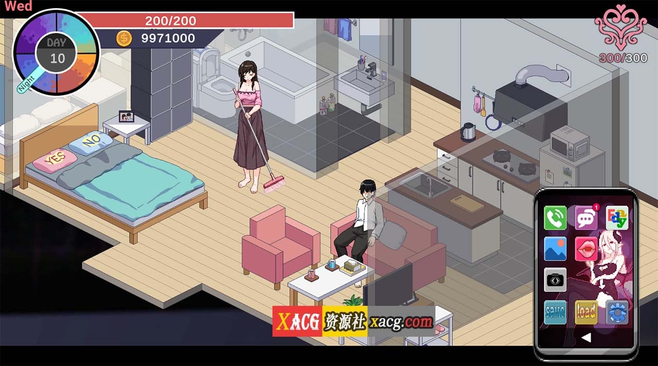 【像素SLG/动态/官中】NTR狂徒 Ntraholic V3.1.5 官方中文版【5G】 畅玩游戏 预览第7张