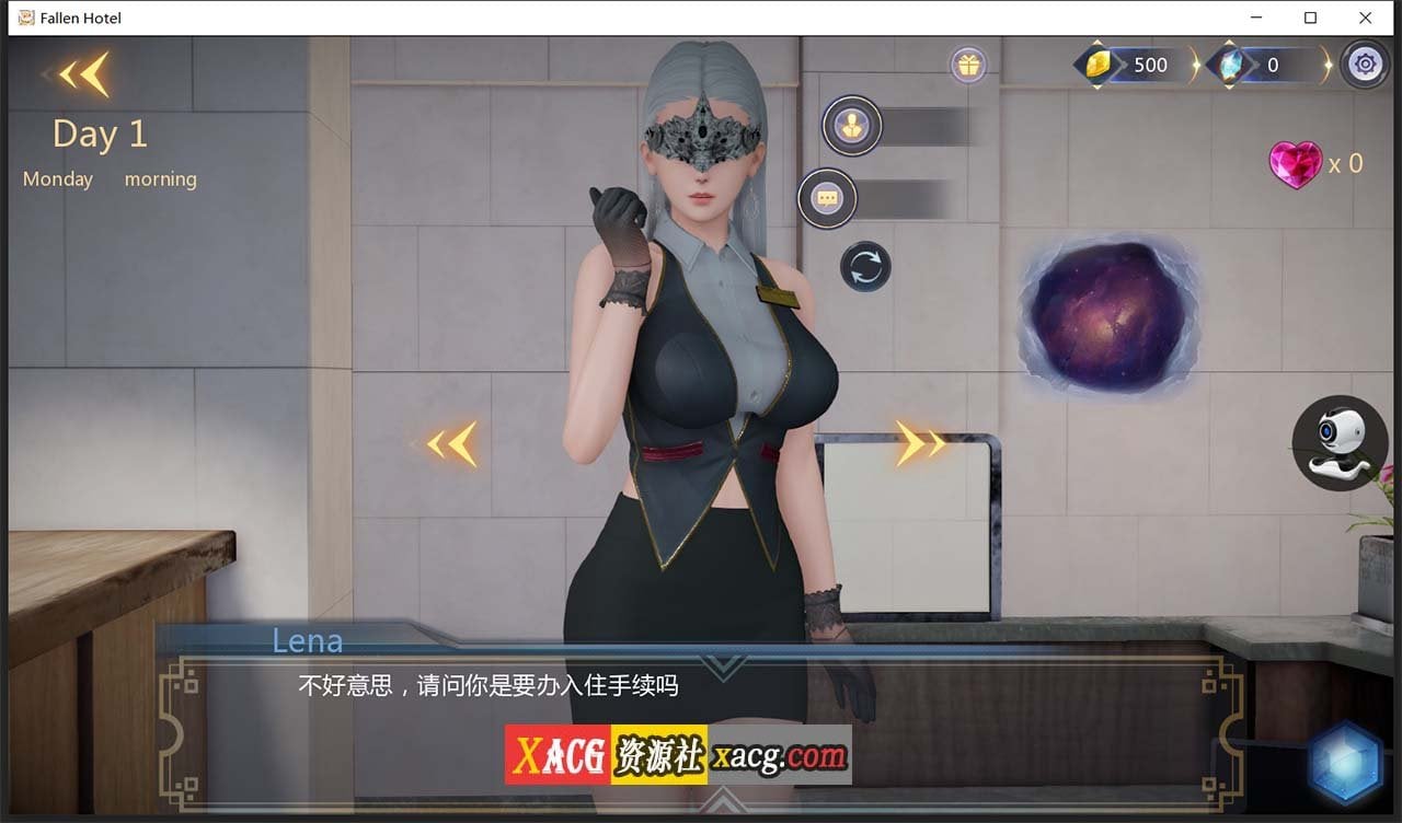 【亚洲风SLG/中文/动态CG】堕落旅馆FallenHotel-1.0.1官方中文版【新作/PC+安卓/1.3G】 畅玩游戏 预览第2张