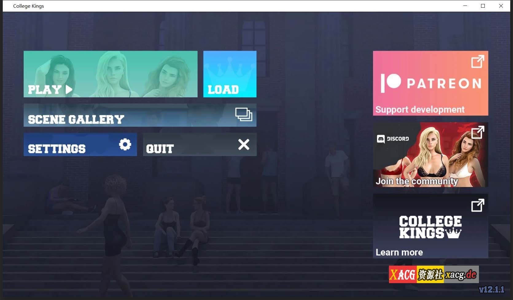 【校园后宫/英文/动态】学校列王 V0.12.1.1 官方英文版【8月大更新/PC+安卓/5G】 畅玩游戏 预览第2张