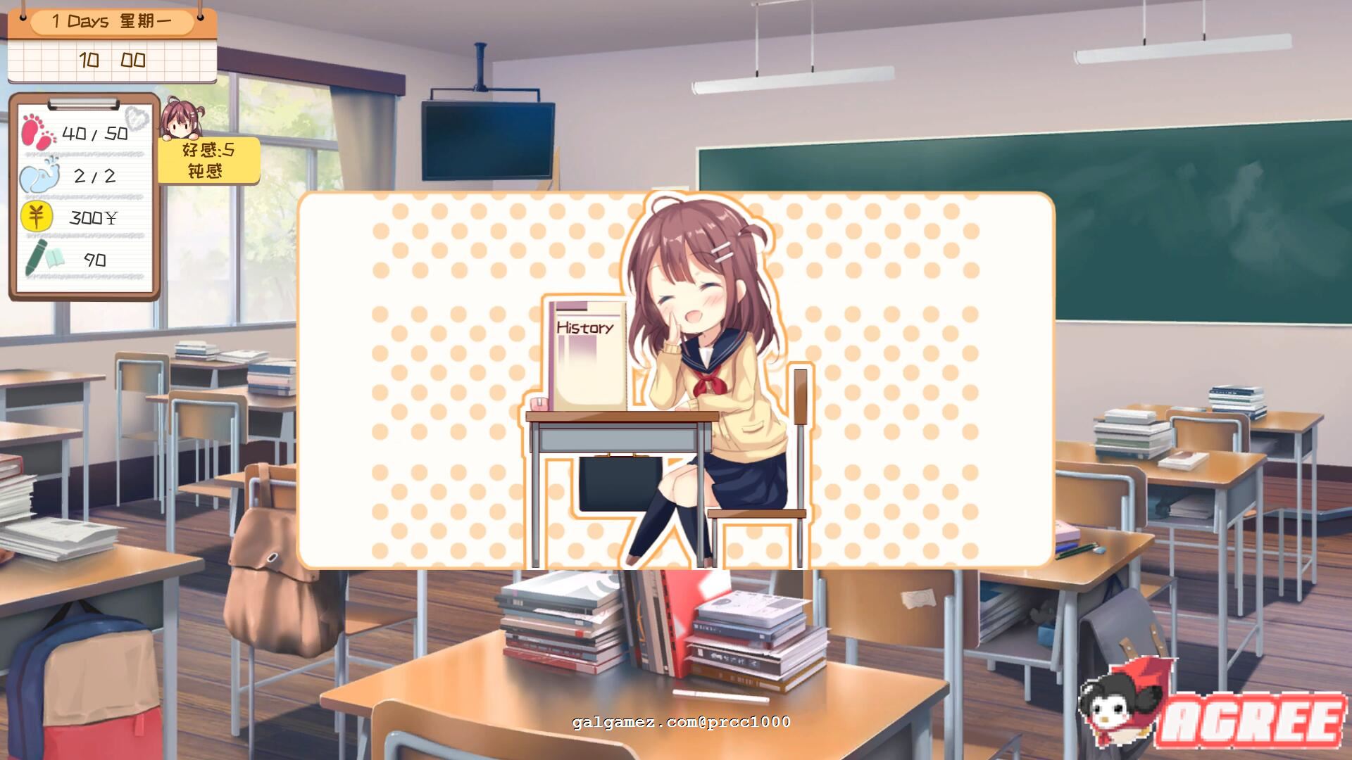 【养成SLG/中文/步兵】邻桌女同学 Deskmate Girl 官方中文步兵版 【400M/新作/全CV】 畅玩游戏 预览第4张-XACG动漫资源社——中文ACG动漫游戏社区 【养成SLG/中文/步兵】邻桌女同学 Deskmate Girl 官方中文步兵版 【400M/新作/全CV】 畅玩游戏 预览第4张