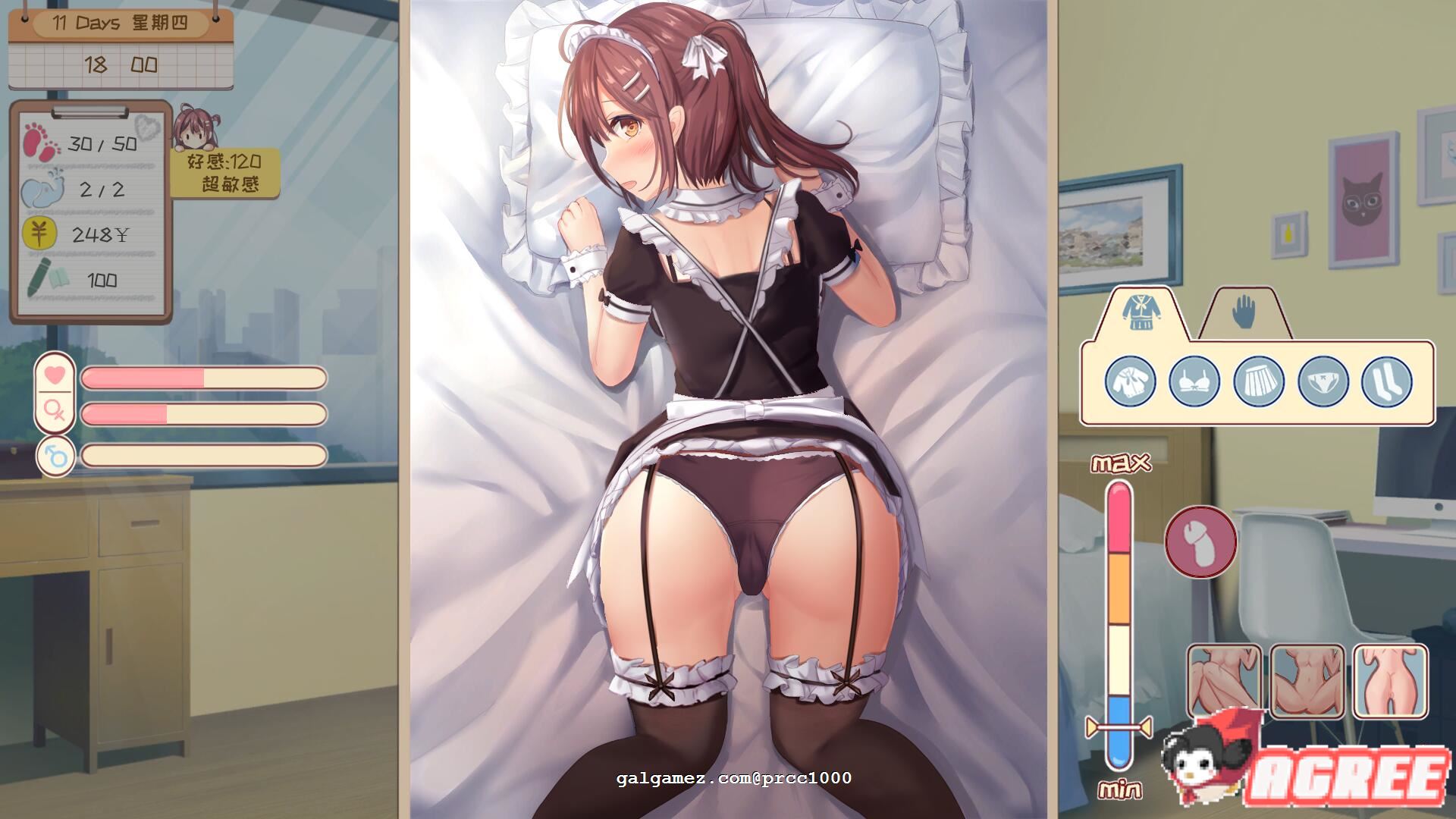 【养成SLG/中文/步兵】邻桌女同学 Deskmate Girl 官方中文步兵版 【400M/新作/全CV】 畅玩游戏 预览第3张-XACG动漫资源社——中文ACG动漫游戏社区 【养成SLG/中文/步兵】邻桌女同学 Deskmate Girl 官方中文步兵版 【400M/新作/全CV】 畅玩游戏 预览第3张