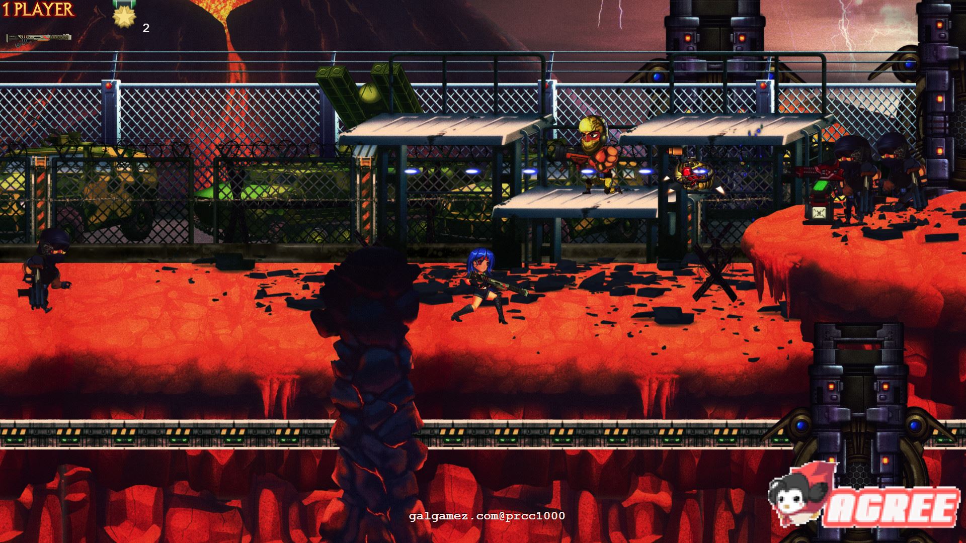 【ACT/中文/步兵/全CV】[エロ魂斗罗]铁血迪斯科 Iron Disco Build.6841259官方中文版+DLC【4G/更新/全CV】 畅玩游戏 预览第4张