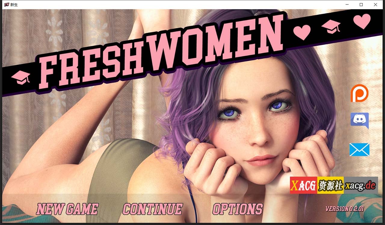 【欧美SLG/汉化】新生 FreshWomen V0.4.0 汉化版 【PC+安卓/2G/新作新汉化】 畅玩游戏 预览第1张