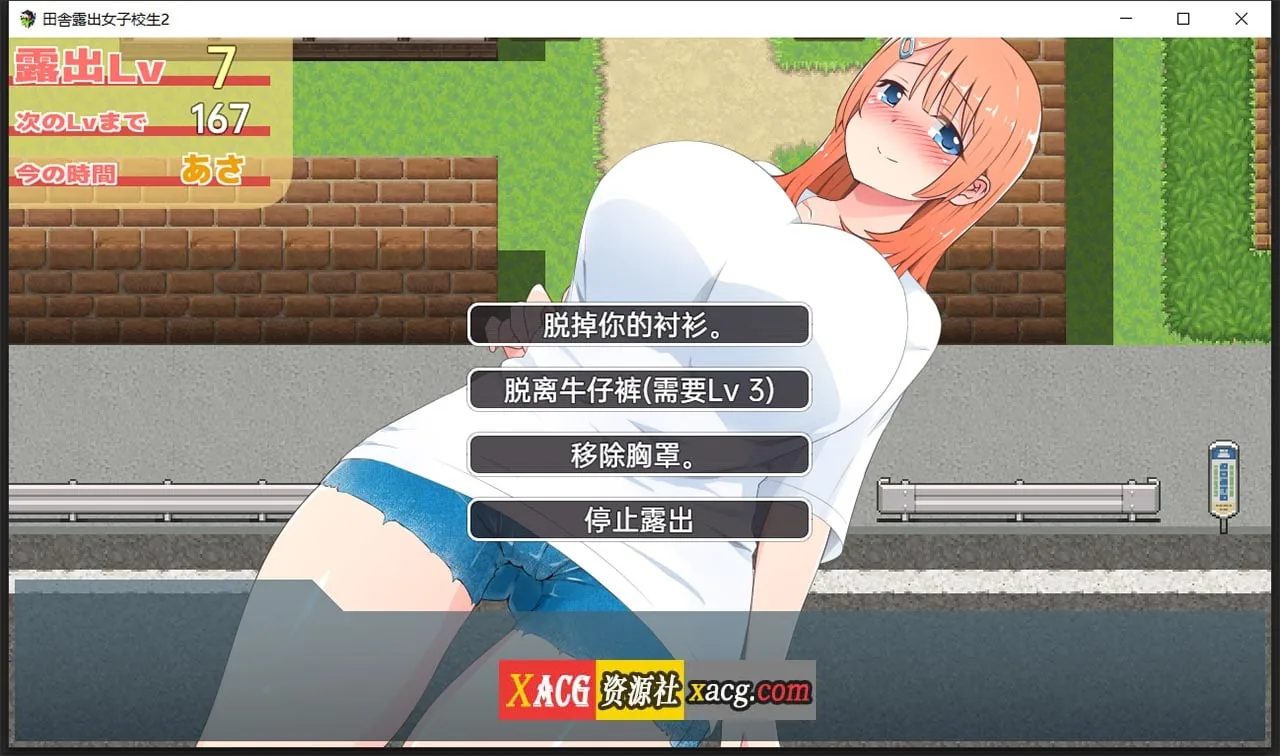 【日系RPG/2D/汉化】田舎露出女子校生2+DLC-Ver2.01精翻汉化版【PC+安卓/1.2G】 畅玩游戏 预览第4张