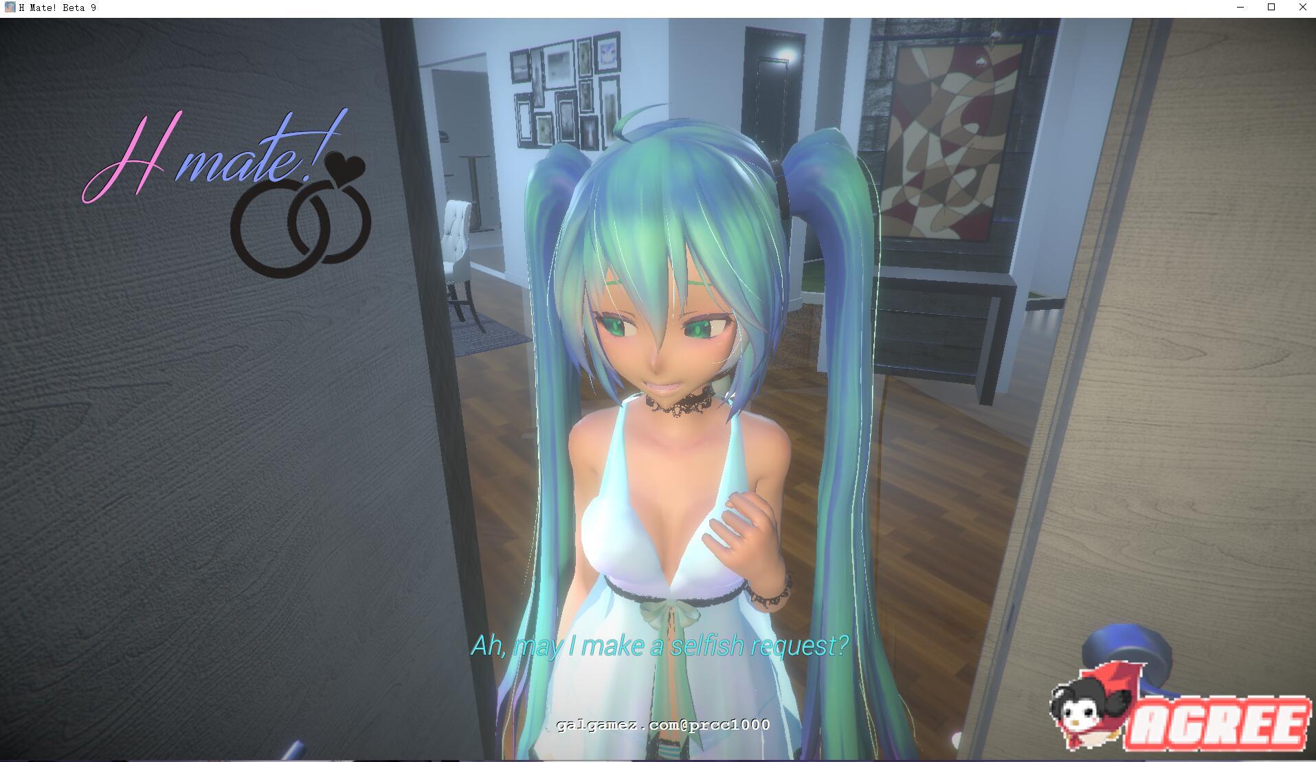 【3D互动/全动态】初音 新妻伴侣miku H mate V9.0【3.7G/更新】 畅玩游戏 预览第1张