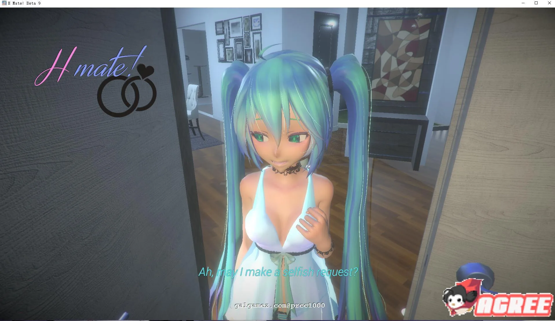 【3D互动/全动态】初音 新妻伴侣miku H mate V9.0【3.7G/更新】 畅玩游戏 预览第1张