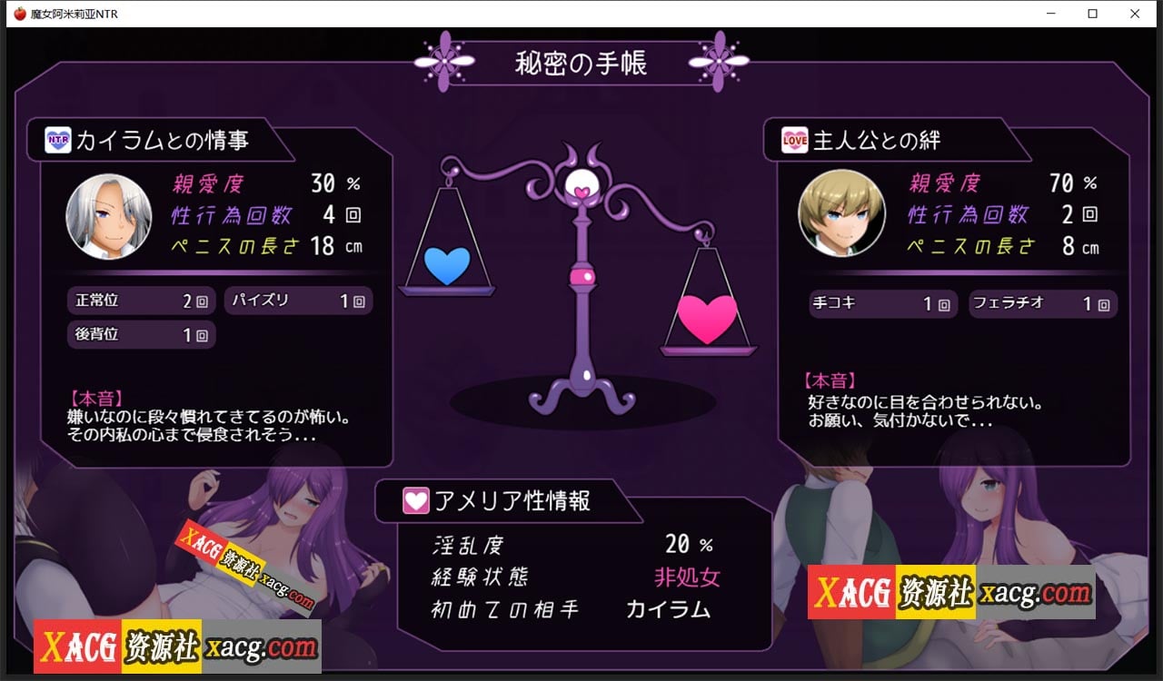 【日系RPG/动态/汉化】魔女阿米莉亚NTR—Ver1.0精翻汉化版【PC+安卓/1.6G】 畅玩游戏 预览第8张