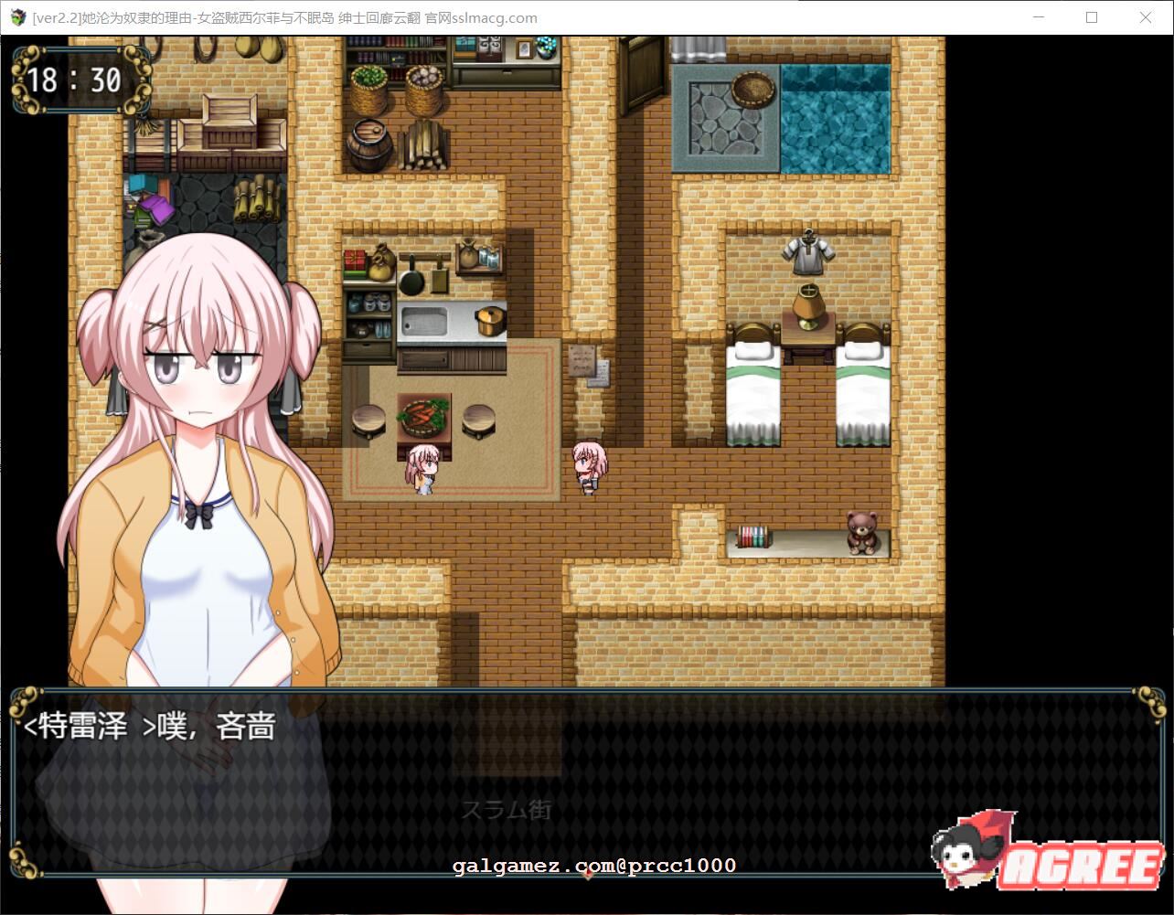 【超大作RPG/汉化】她沦为奴隶的理由-女盗贼希尔菲与不眠岛 云汉化/付CG【2G/新汉化】 畅玩游戏 预览第11张