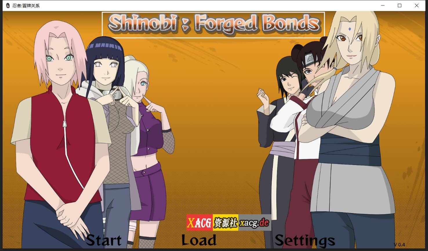 【欧美SLG/双端】火影：不解之缘  V0.4  汉化版【更新/PC+安卓/1G】 畅玩游戏 预览第1张