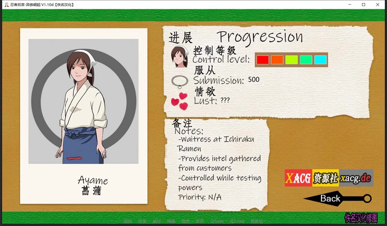 【欧美SLG/汉化/动态】火影同人：忍者后宫-异族崛起 第2章 V1.15c 汉化版【PC+安卓/2G/更新】 畅玩游戏 预览第12张