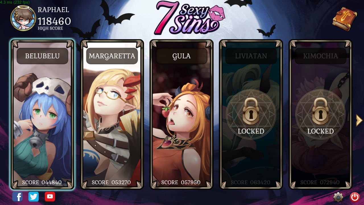 【STG/中文/全动态】七宗罪性恶魔 7 Sexy Sins Tadaima DL官方中文破解版/附步兵社保补丁【新作/CV/3.1G】 畅玩游戏 预览第6张