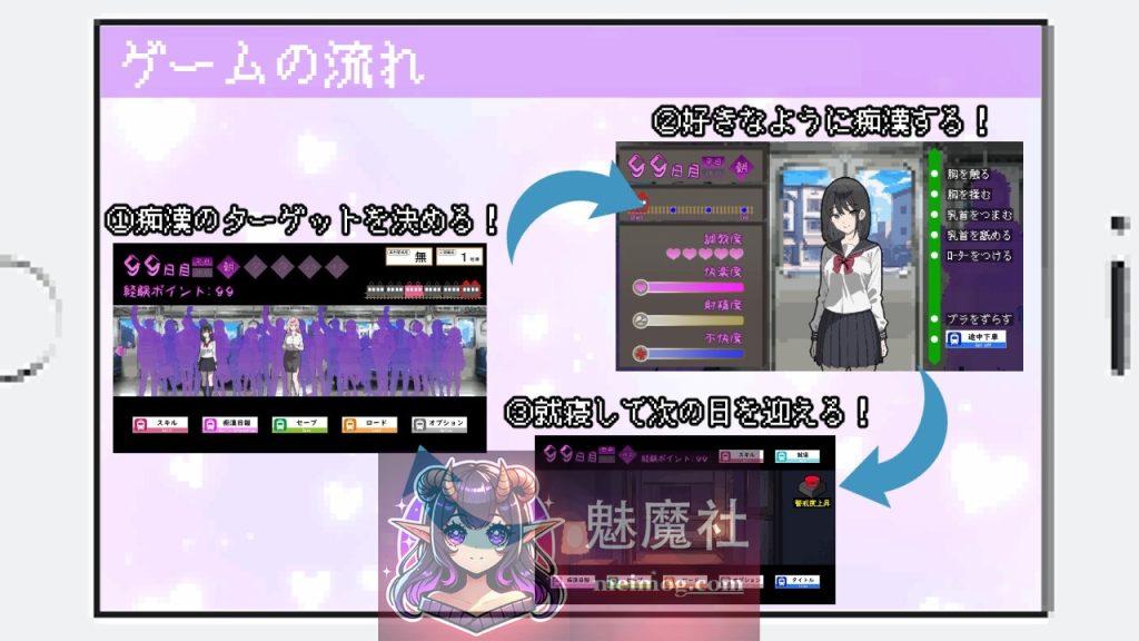 所以我要当痴汉/だから俺は痴漢する Ver1.41 AI汉化版 [PC-SLG游戏] [爆款SLG/汉化/像素动态] [450M][微云网盘/直链]