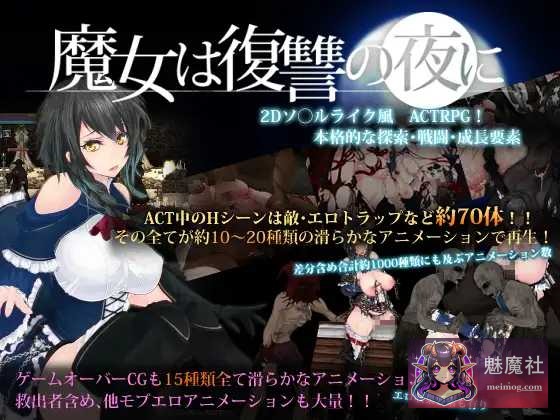 魔女复仇之夜 魔女は復讐の夜に [V1.07 汉化步兵作弊版+魔改mod] [PC] [ACT/汉化/步兵/动态] [2.4G/微云网盘/直链]