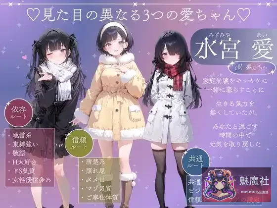 与孤独少女的50天 <After> 孤独少女との50日間<After> 〜あまあま冬休み〜 [AI汉化] [PC] [SLG/互动/AI汉化/阿黑颜] [3G]