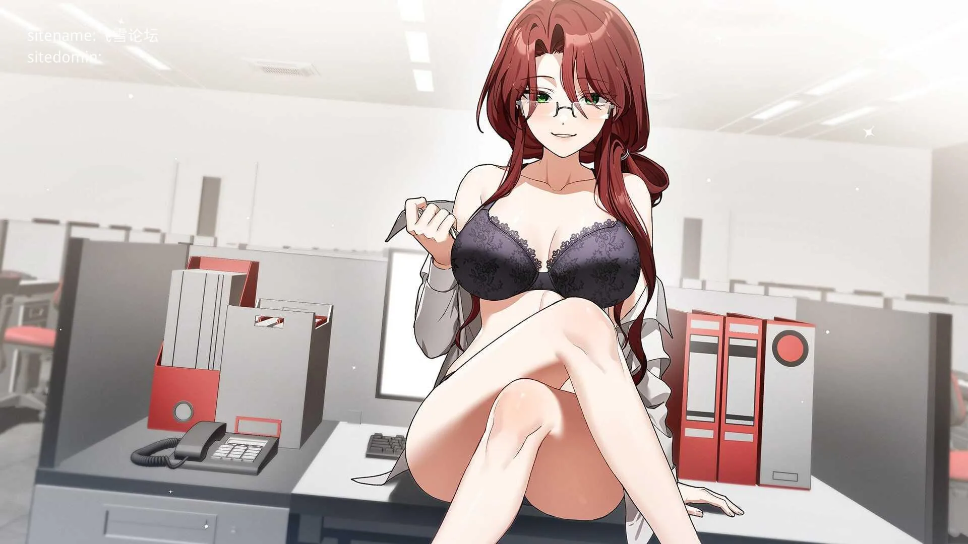 工作中全力冲刺 Full Thrust at Work [官中+无码+动态版] [PC] [SLG/动态H/官中/无码] [375M/百度云/FM]